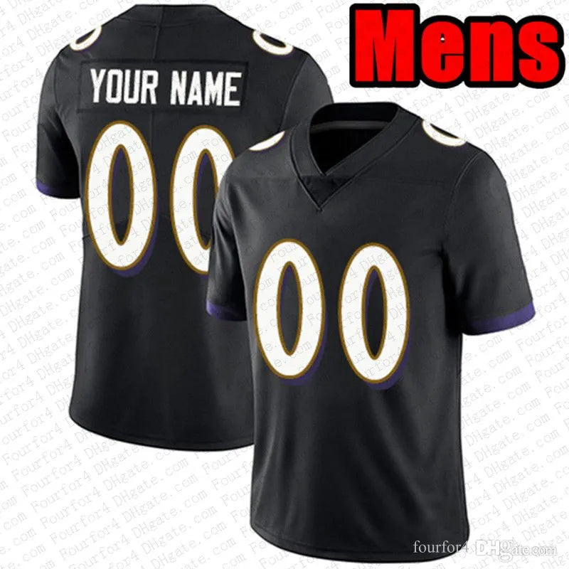 Trey Hendrickson Lamar Jackson Zay Flowers Derrick Henry Football Jersey Malaki  - SitterJersey.com