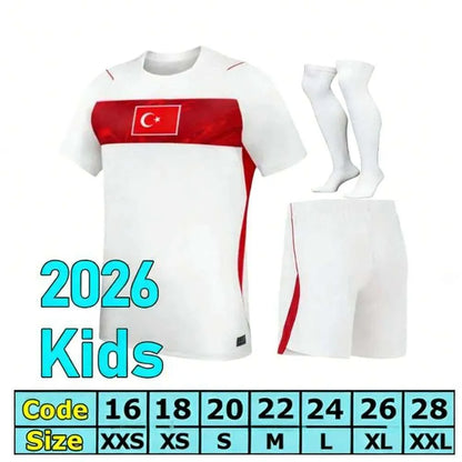 Turkey Jersey 2026 World Cup Turkey Soccer Jersey ARDA GULER DEMIRAL Kokcu 26 27 - SitterJersey.com