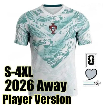 Portugal Jersey 2026 World Cup Soccer Jerseys Portuguesa Ronaldo JOAO FELIX BERN - SitterJersey.com