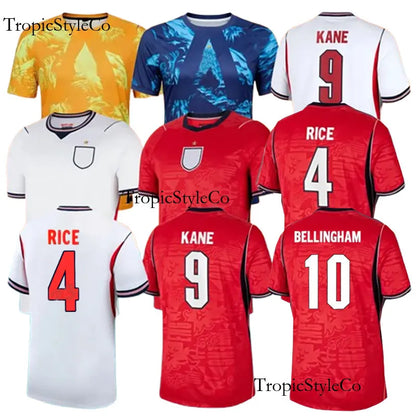 England Football Kit 2026 England World Cup 2026 Football Shirt Soccer Jerseys KANE BELLINGHAM EZE SAKA PALMER RICE FODEN Kids Mens Women 26 27 Kit - SitterJersey.com