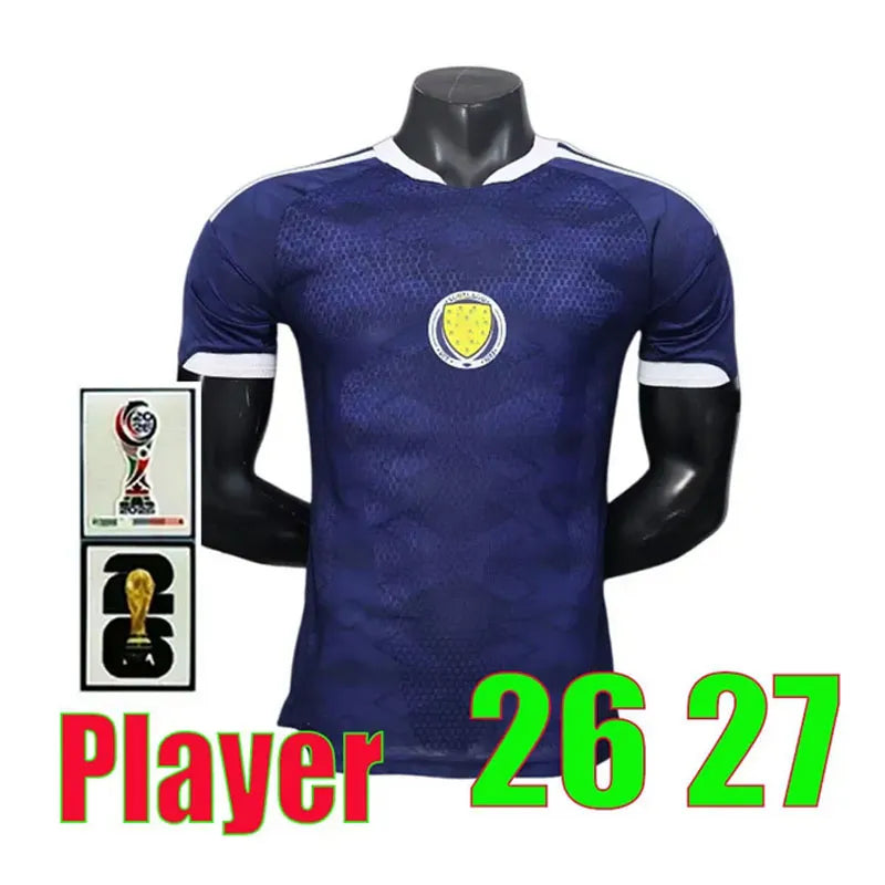 scotland football shirt 2026 World Cup ROBERTSON McTominay Soccer Jerseys 26 27  - SitterJersey.com