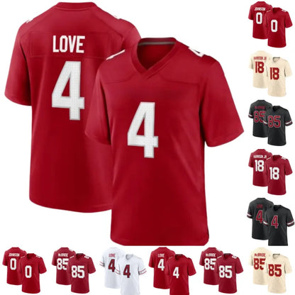Kyler Murray Marvin Harrison Jr. Football Jerseys Trey McBride Budda Baker JJ Wa - SitterJersey.com