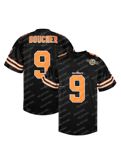 Men's #7 ELWAY Breathable V-Neck Football Jersey Orange Black, Perfect for Train - SitterJersey.com