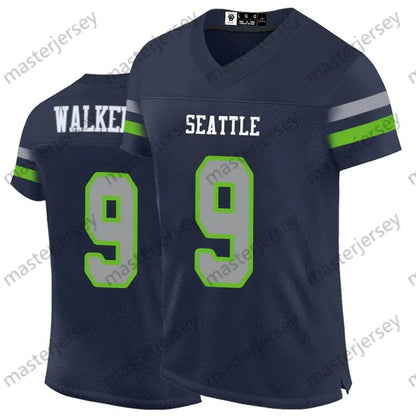 14 Metcalf Football Jerseys Lockett Walker III Smith-Njigba Custom All Stitched  - SitterJersey.com