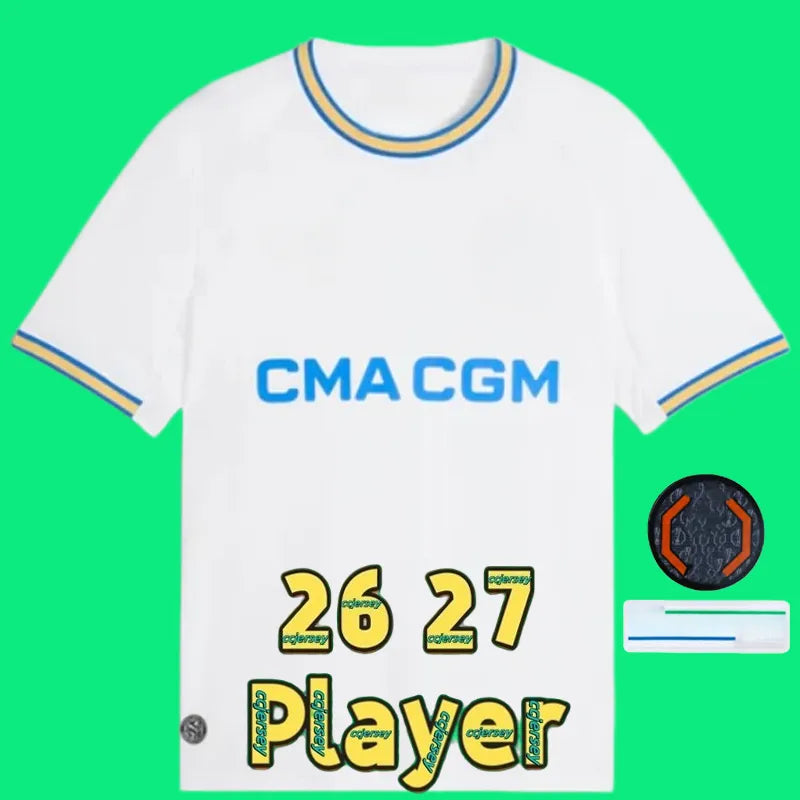 25 26 27 maillot de foot GREENWOOD marseille jersey soccer PAVARD MEDINA PAIxao  - SitterJersey.com