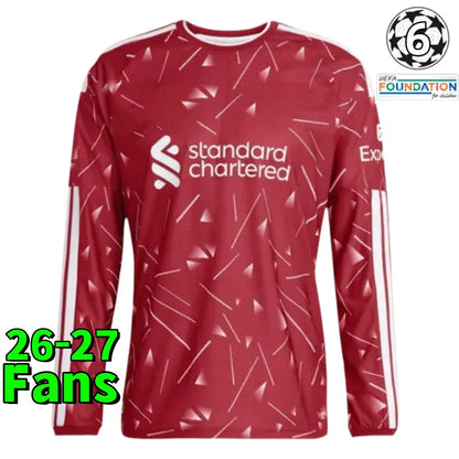liverpooll 25 26 27The Reds Mohamed ISAK WIRTZ MAC ALLISTER Home Away men Soccer - SitterJersey.com