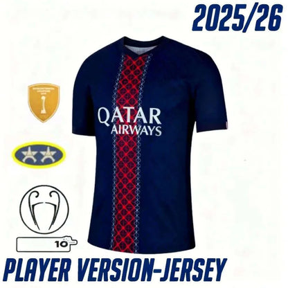 Psges Jersey 25 26 27 Ousmane Dembele Kvaratskhelia Maillot De Football Shirt To - SitterJersey.com