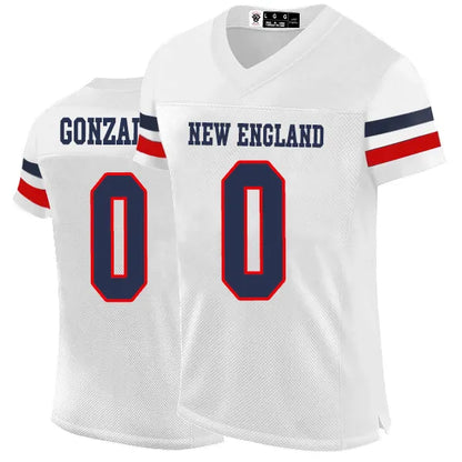 10 Drake Maye Football Jerseys Christian Gonzalez Rhamondre Stevenson Demario Do - SitterJersey.com