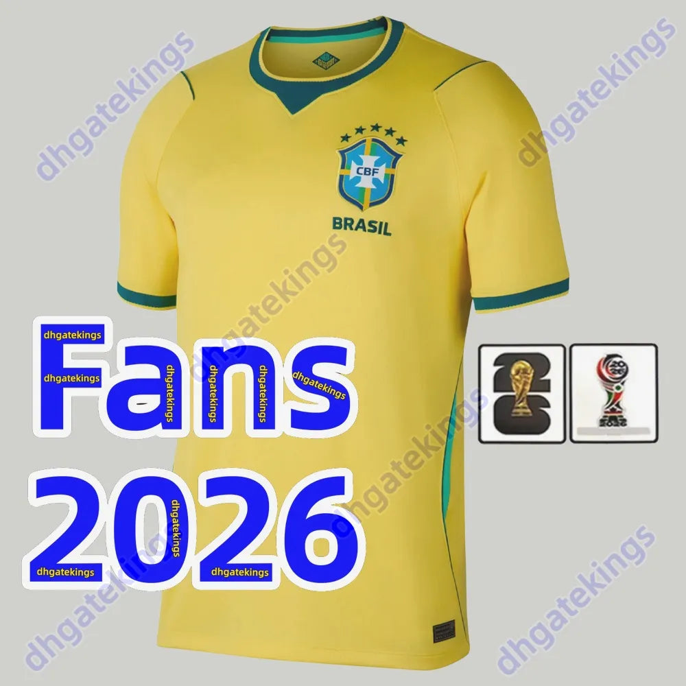 2025 2026 World Cup BRAZILS soccer jerseys Camiseta de futbol PAQUETA RAPHINHA 2 - SitterJersey.com