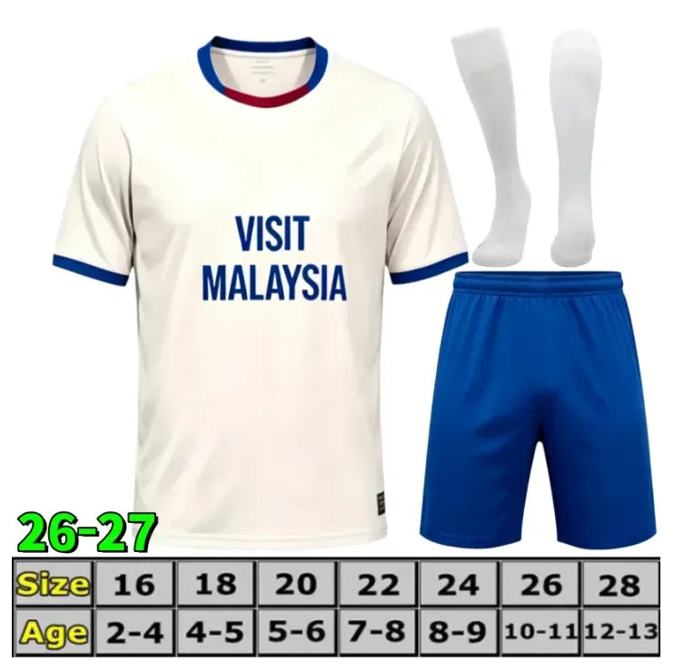 Cardiff City 26 27 Jersey 2026 Soccer Jerseys Home AWAY Fans Player Men kids Fan - SitterJersey.com