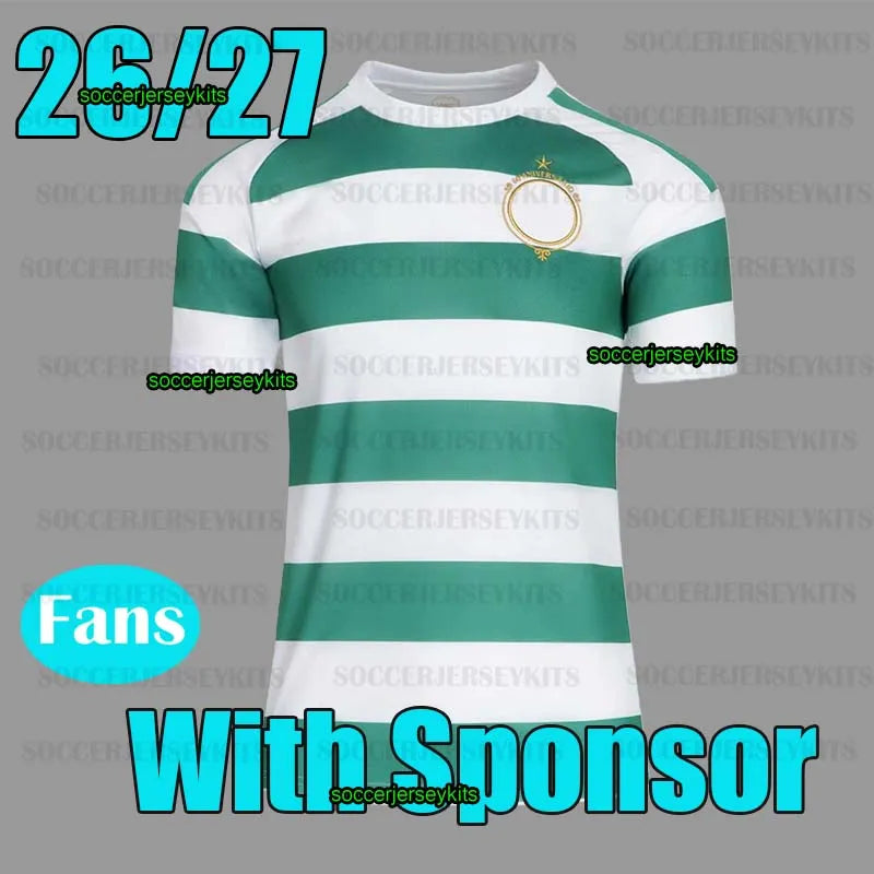 celticfc jersey 26 27 soccer jerseys celts jersey 2026 home green away yellow fo - SitterJersey.com