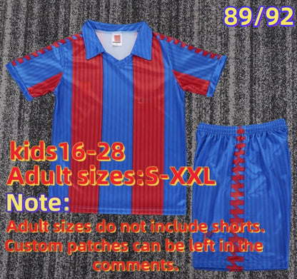 retro Barcelona jersey kids 92 95 98 99 03 04 15 16 17 RONALDINHO RIVALDO maillo - SitterJersey.com