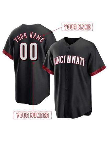 Baseball Jerseys DE LA CRUZ Christian GRIFFEY Jeimer Frankie Custom Baseball Men - SitterJersey.com