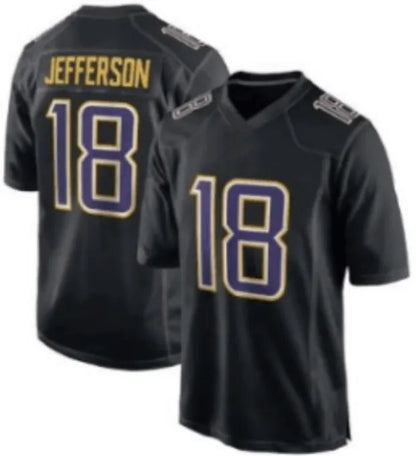 MinnesotaS J.J. McCarthy Addison Justin Jefferson VikingsSJersey Hockenson Kyler - SitterJersey.com