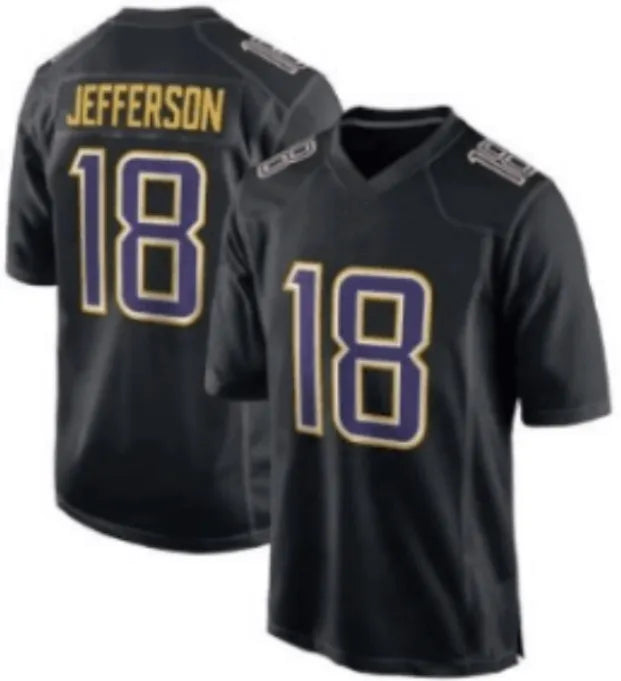 MinnesotaS J.J. McCarthy Addison Justin Jefferson VikingsSJersey Hockenson Kyler - SitterJersey.com
