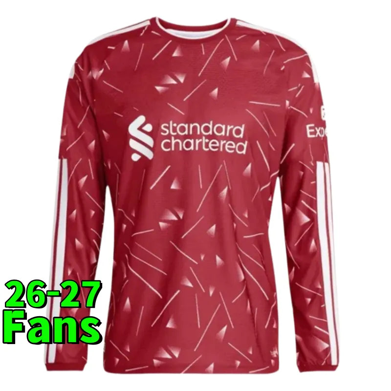 liverpooll 25 26 27The Reds Mohamed ISAK WIRTZ MAC ALLISTER Home Away men Soccer - SitterJersey.com