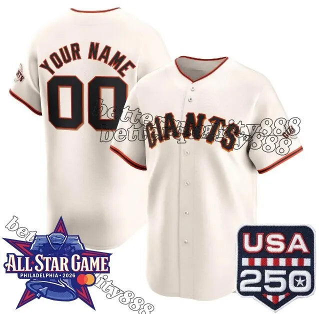 All-Star USA250 250th 51 Jung Hoo Lee Jersey Logan Webb Jersey Matt Chapman Jers - SitterJersey.com