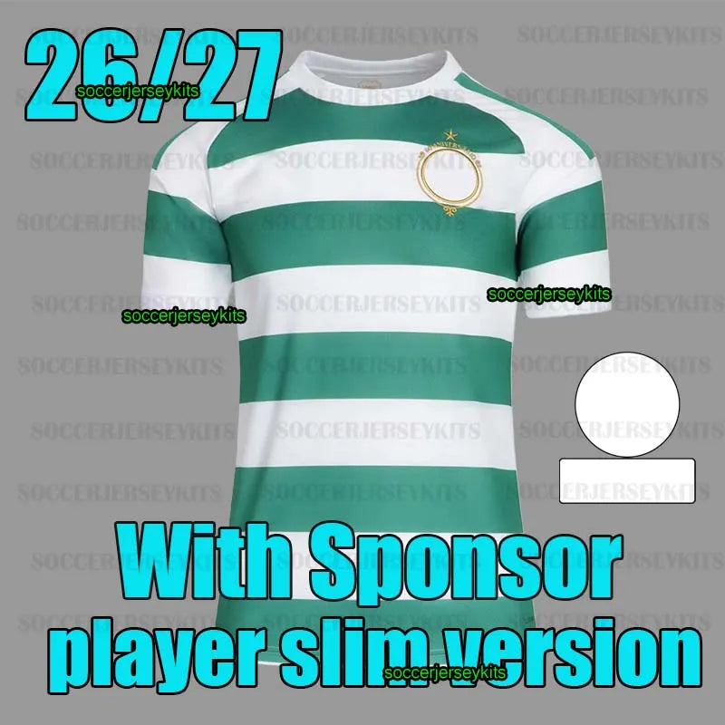 celticfc jersey 26 27 soccer jerseys celts jersey 2026 home green away yellow fo - SitterJersey.com