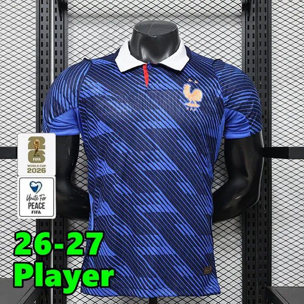 NEW 26 27 France jersey 2026 World Cup french soccer jerseys MBAPPE THAUVIN BARC - SitterJersey.com