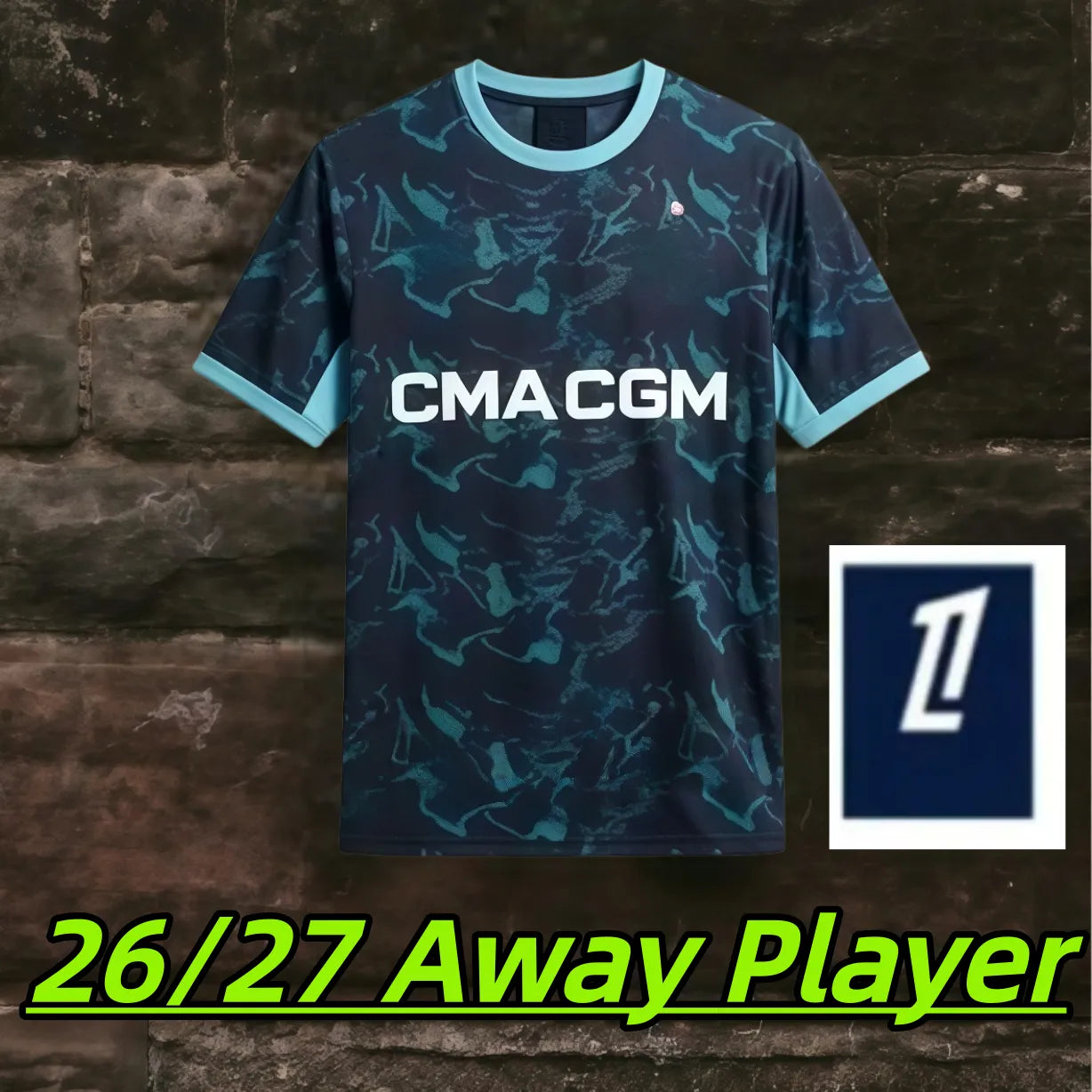26 27 Maillot Marseille 2027 OM Monumentale Soccer Jerseys GREENWOOD RULLI BALER - SitterJersey.com