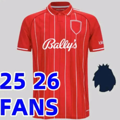 3XL 25 26 Nottingham LINGARD Soccer Jersey GIBBS-WHITE Men Kids kit 2025 2026 WO - SitterJersey.com