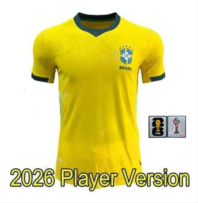 Brazil Jersey 2026 World Cup ENDRICK CASEMIRO Soccer Jerseys RICHARLISON Camiset - SitterJersey.com