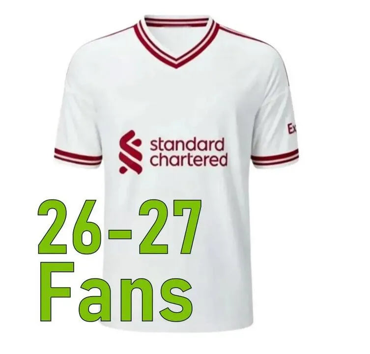 LFC 25 26 27 Liveropool Jersey ISAK WIRTZ EKITIKE M.SALAH VIRGIL Liveropool socc - SitterJersey.com
