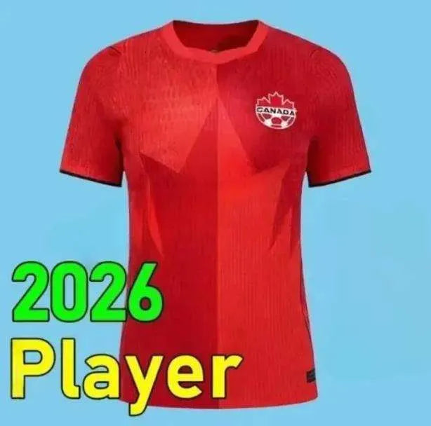 canada soccer jersey 2026 World Cup J.DAVID DAVIES LARIN 26 27 CAVALLINI MILLAR  - SitterJersey.com