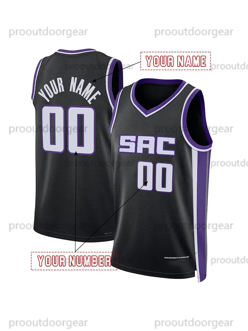2025 Basketball Jersey 5 Fox Murray Sabonis Crawford Jerseys Mens Womens Youth S - SitterJersey.com