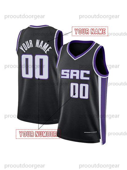 2025 Basketball Jersey 5 Fox Murray Sabonis Crawford Jerseys Mens Womens Youth S - SitterJersey.com