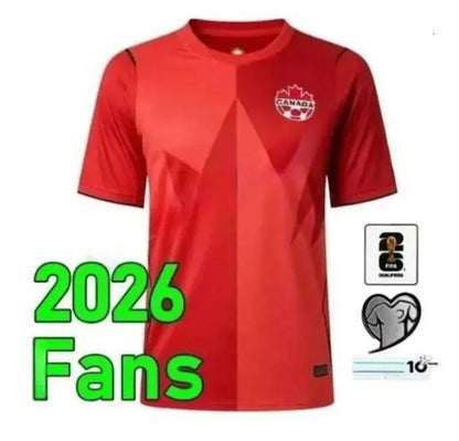 canada soccer jersey 2026 World Cup J.DAVID DAVIES LARIN 26 27 CAVALLINI MILLAR  - SitterJersey.com