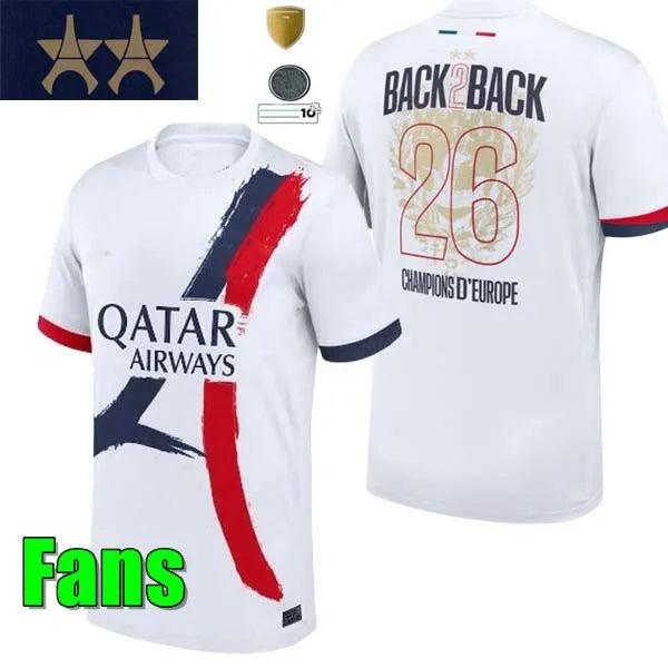 25 26 27psgeJersey O.Dembele D.DOUE KVARATSKHELIA Football JerseysVITINHA JOAON  - SitterJersey.com