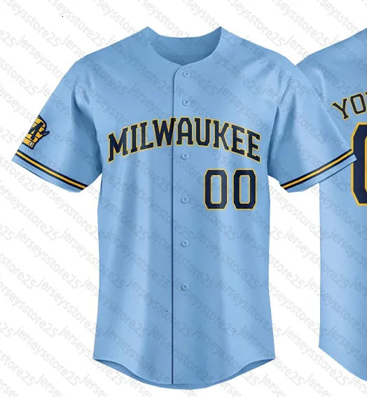 2026 Brewers Baseball Jersey Christian Yelich Jackson Chourio Jacob Misiorowski  - SitterJersey.com