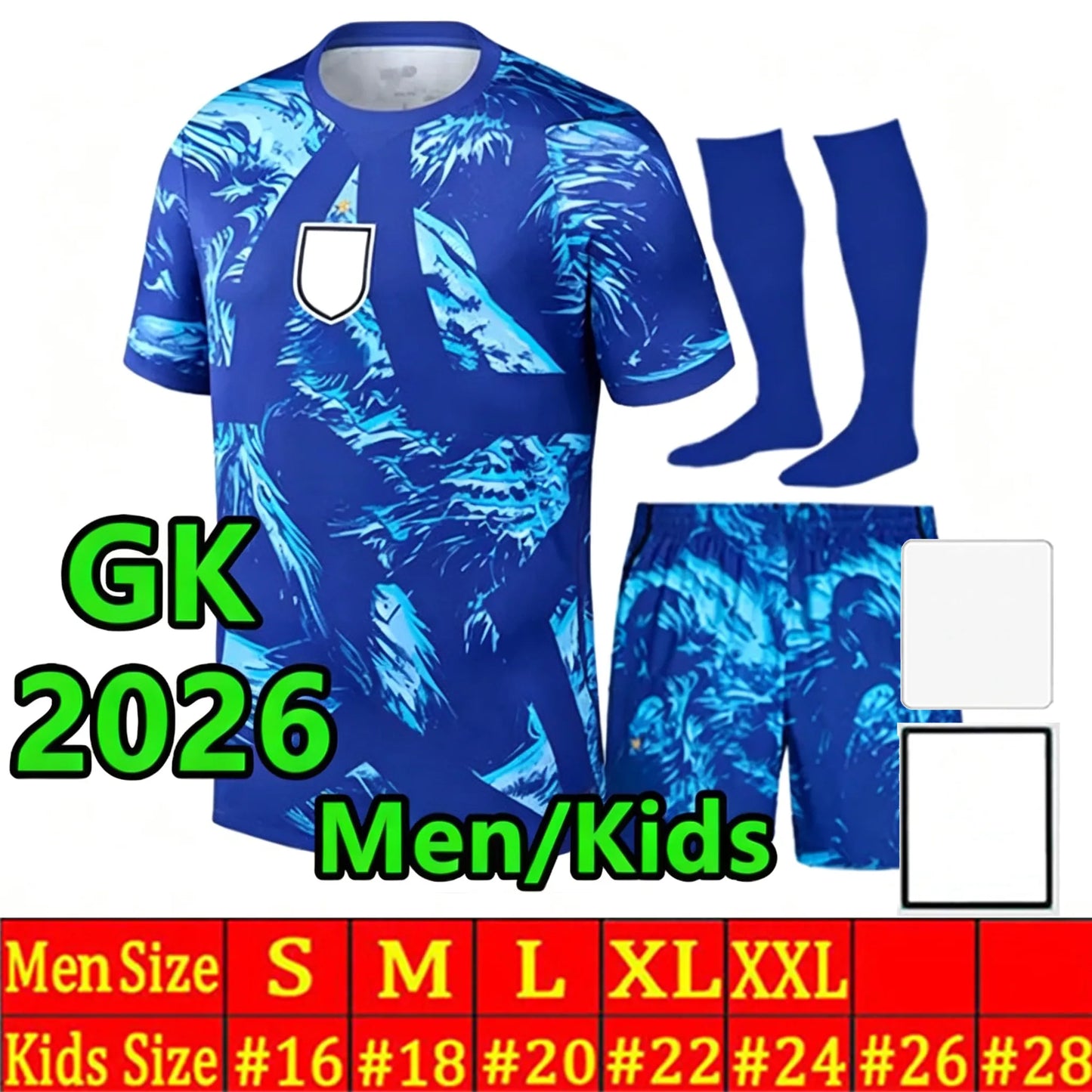 England Football Kit 2026 England World Cup 2026 Football Shirt Soccer Jerseys KANE BELLINGHAM EZE SAKA PALMER RICE FODEN Kids Mens Women 26 27 Kit - SitterJersey.com