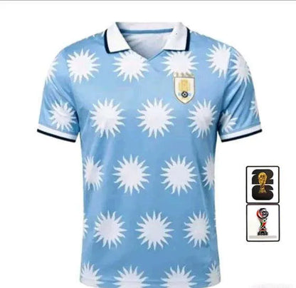 Uruguay World Cup 2026 Soccer Jerseys 2026 2027 L.SUAREZ E.CAVANI N.DE LA CRUZ N - SitterJersey.com