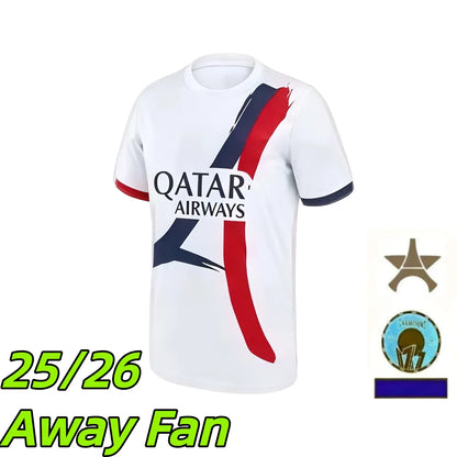 Psges jersey 26 27 maillot psges O.DEMBELE KVARATSKHELIA EMERY RAMOS HAKIMI N.ME - SitterJersey.com