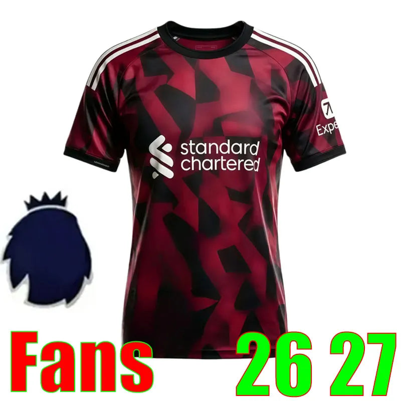 Liveropool Jersey 26 27 SZOBOSZLAI LFC ISAK WIRTZ EKITIKE M.SALAH VIRGIL soccer  - SitterJersey.com