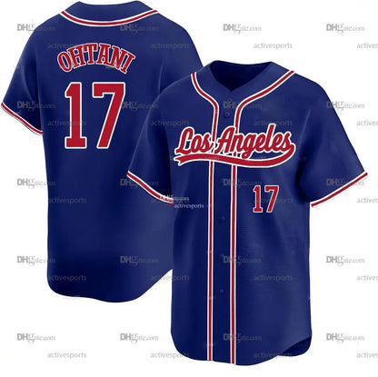 Custom 17 Ohtani 2024 Season Baseball Jersey Betts Freeman Muncy Stitched Number - SitterJersey.com