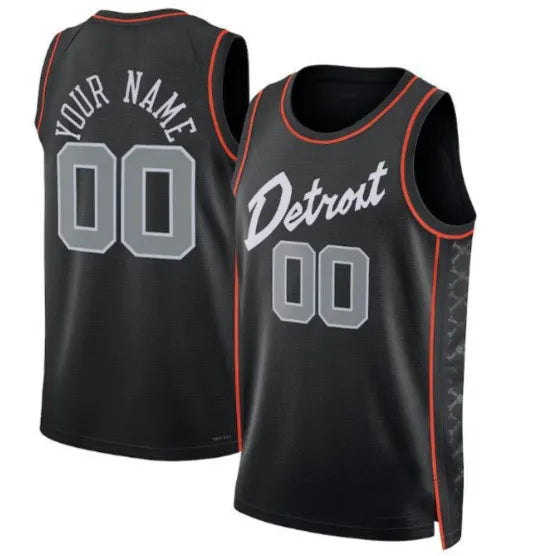 Cade Cunningham Basketball Jerseys Piston Jaden Ivey Jalen Duren Ausar Thompson  - SitterJersey.com