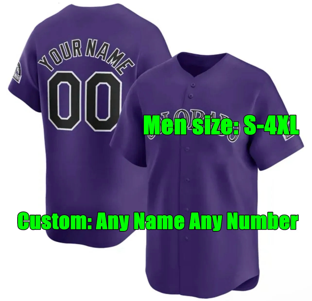 S-4XL 2024 Custom Kris Bryant Jersey Wilson Randal Grichuk Connor Joe Charlie Bl - SitterJersey.com
