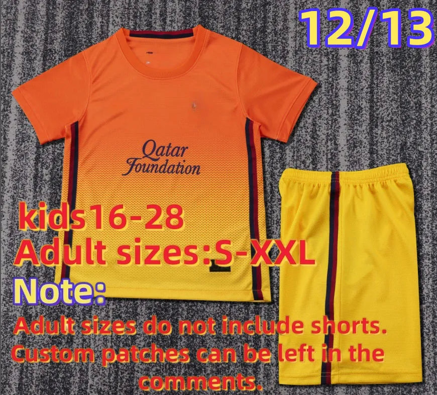 retro Barcelona jersey kids 92 95 98 99 03 04 15 16 17 RONALDINHO RIVALDO maillo - SitterJersey.com