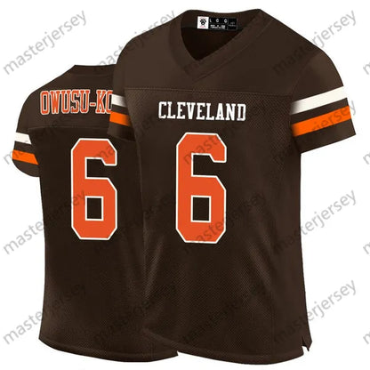 95 Myles Garrett Cities Football Jerseys Nick Chubb Winston Njoku Cedric Tillman - SitterJersey.com