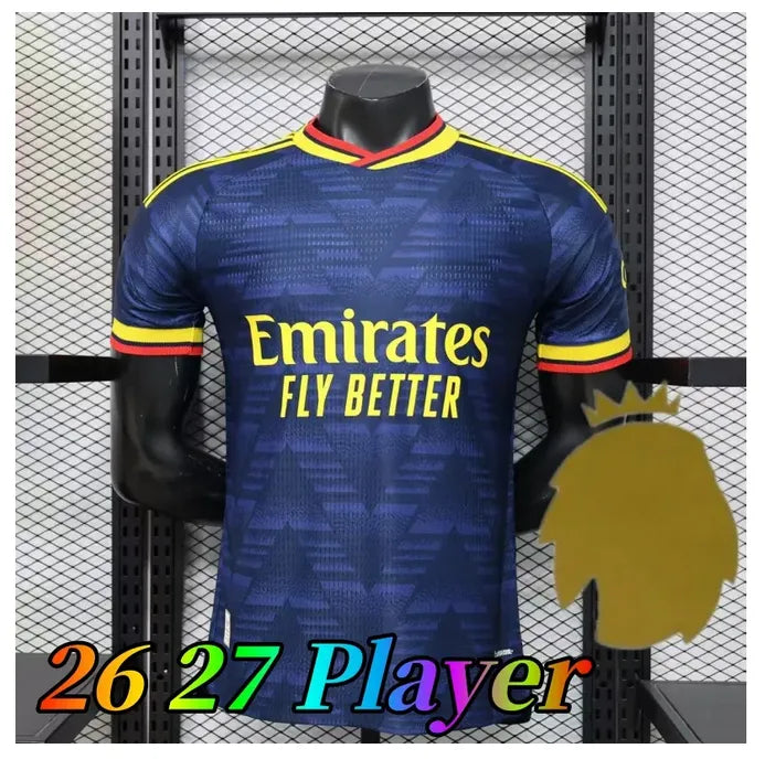 26 27 SMITH ROWE SAKA soccer jerseys Fans Player MARTINELLI TIERNEY 2025 2026 RI - SitterJersey.com