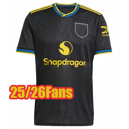 ManUnited SESKO MBEUMO CUNHA 25 26 27 Soccer Jerseys football shirts B. FERNANES - SitterJersey.com