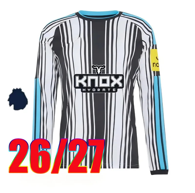 Newcastle 26 27 Football Shirt Black Children's Set Top BARNES BRONO G. Gordon I - SitterJersey.com