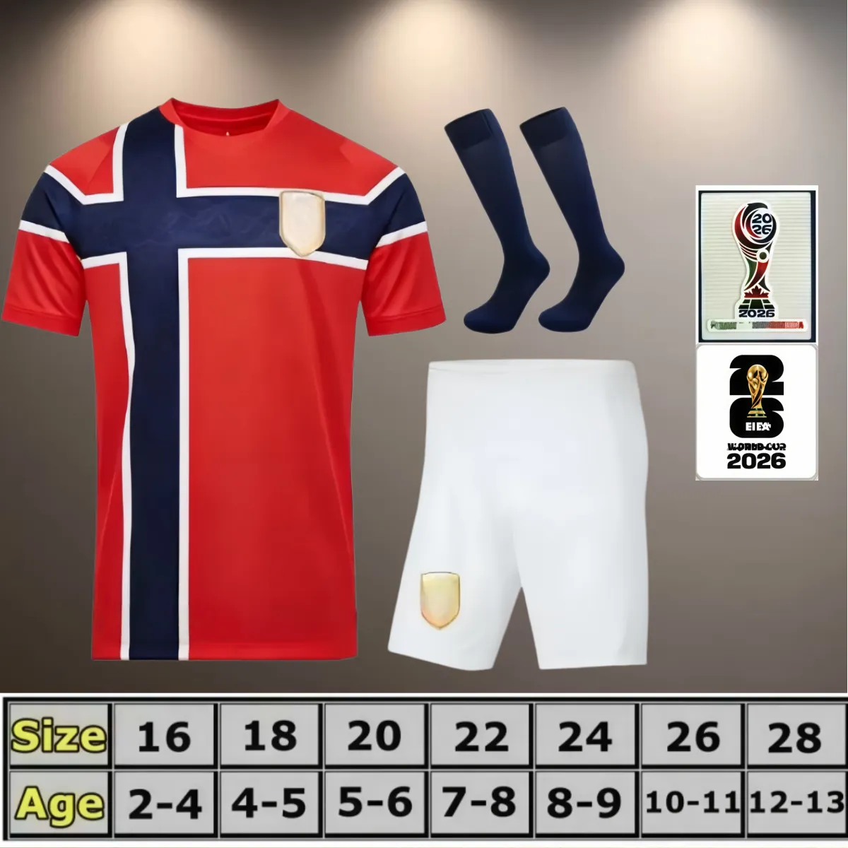 HAALAND Norway Jersey 2026 World Cup ODEGAARD SORLOTH Nation Team Jerseys BOBB N - SitterJersey.com