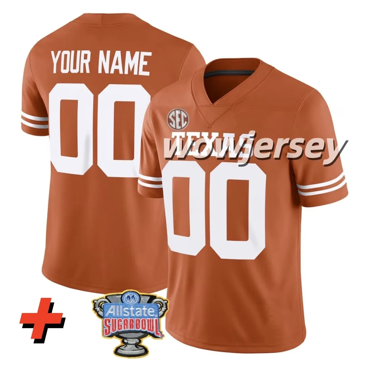 2026 Texas Longhorns Arch Manning Football Jersey Derrek Cooper Ryan Wingo Trevo - SitterJersey.com