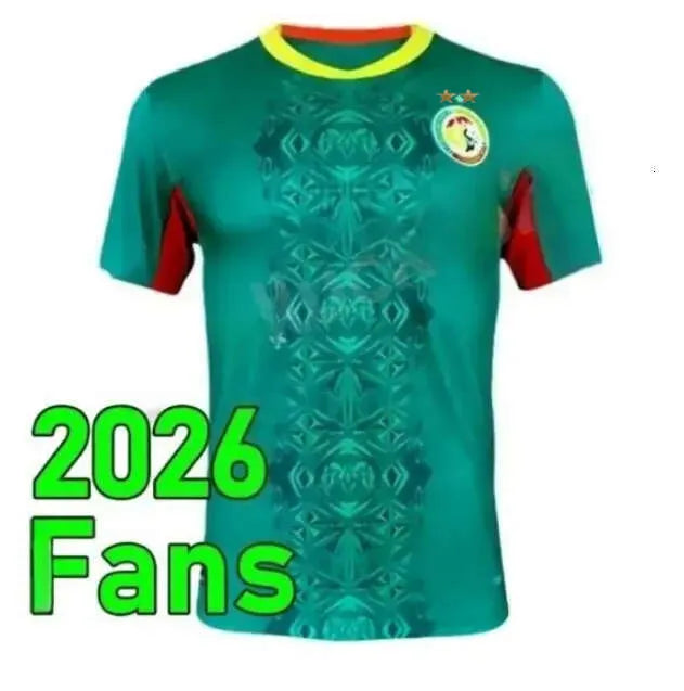 2 Star Senegal Soccer Jerseys 2025 2026 National Team SARR P.M.SARR N.JACKSON DI - SitterJersey.com
