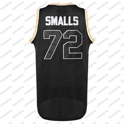 #7 SMALLS Men's Basketball Jersey Sweatshirt - Embroidered Movie Mesh Letters \u - SitterJersey.com