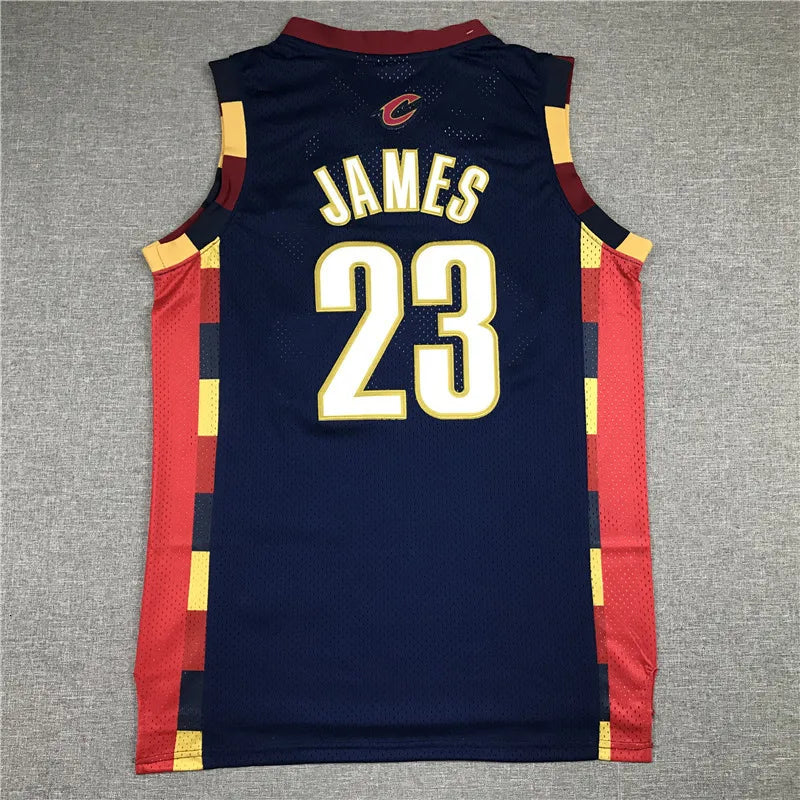 Stitched Basketball Jerseys James Bronny James Jr Cavs High School St Vincent St - SitterJersey.com